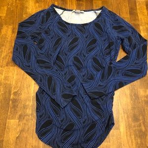 Michael Kors Long Sleeve - Black / Blue